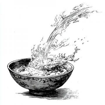 那碗高粱米水飯，還是老東北味兒