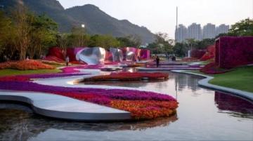 江蘇無(wú)錫九龍灣花星球:四季花開(kāi)的花卉休閑勝地