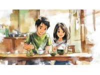 姐弟戀的美好：憂憂請姐姐吃自助餐，共享簡單而溫馨的快樂時光
