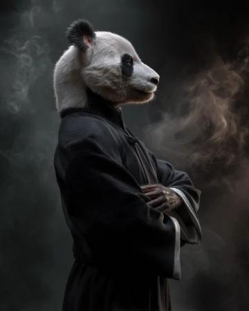 當(dāng)尚雯婕與姐妹們饒有趣味地展開關(guān)于大熊貓的討論時(shí)，只有何潔沒有搭話