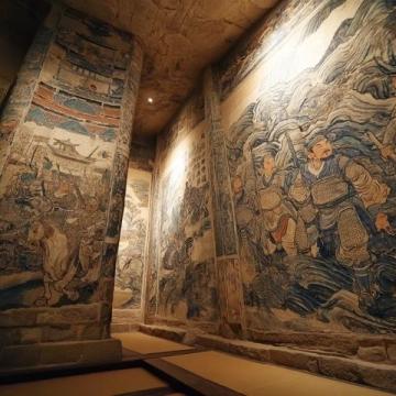 蒙古鐵騎避開關(guān)隘，巧妙穿行，橫掃金國都城，宣告其悲劇性終結(jié)