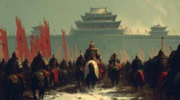 蒙古鐵騎避開關(guān)隘，巧妙穿行，橫掃金國都城，宣告其悲劇性終結(jié)