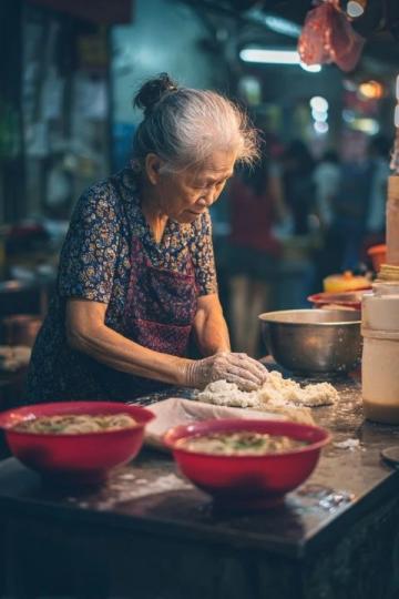 一碗清晨的美味:景德鎮(zhèn)路邊小吃店的奇趣