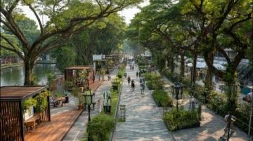 樂山嘉興路美食街啟動大規(guī)模道路整修，預計10月煥新貌