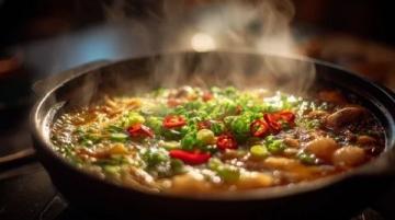 小巷深處的街頭美食-有煙火味道的社區(qū)火鍋