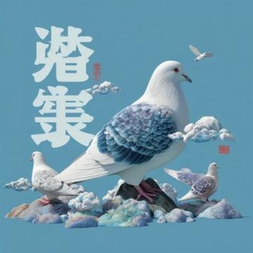我在頭條參與逛市集贏五萬元活動，今天抽到了“鳥飛攜靄瑞，福至帶祥云”的好運簽
