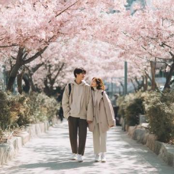 秦孟祿夫婦回高密賞梨花，共游春日美景故鄉(xiāng)情深